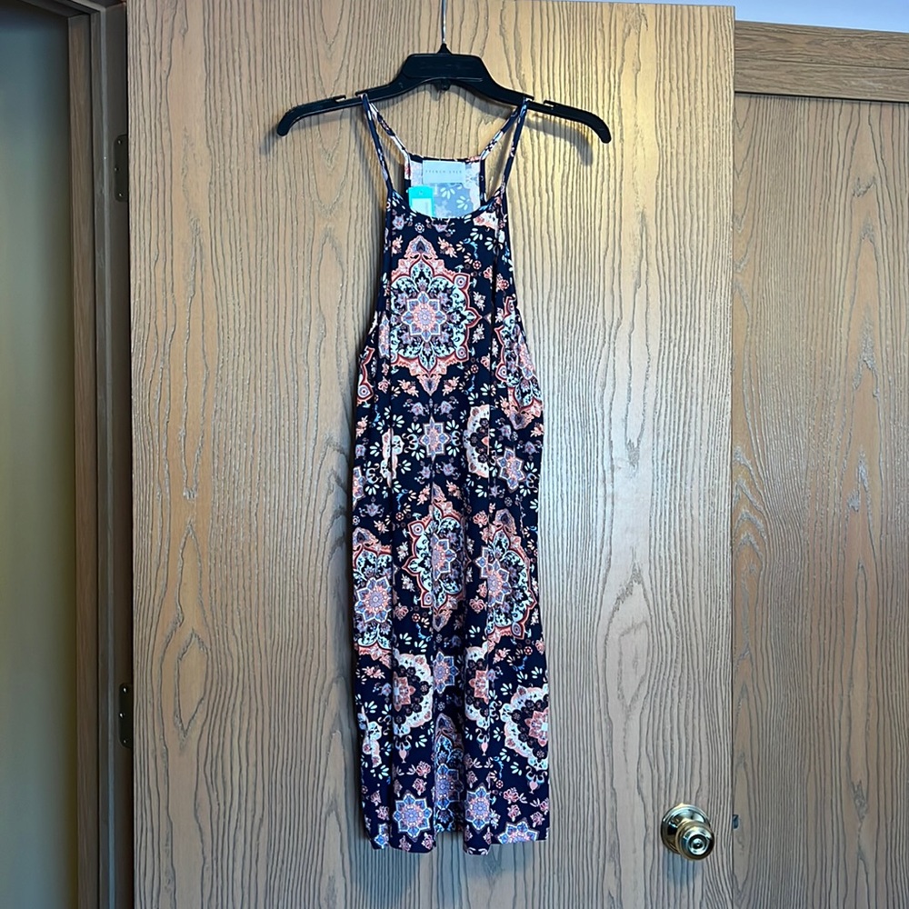 French Grey Melcy Brushed Knit Dress